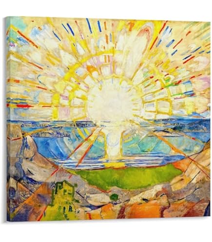 ムンク・Edvard Munch、日本未発売限定画集より・新品額付 ファイル:Edvard Munch - Anxiety - Google Art Project.jpg